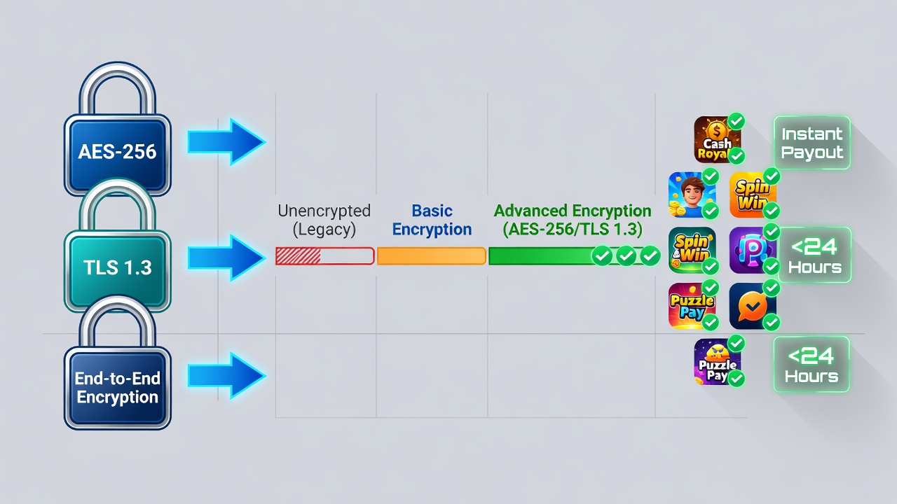Analyse von Auszahlungsprozessen unter Einsatz moderner Verschlüsselung in Gaming-Umgebungen