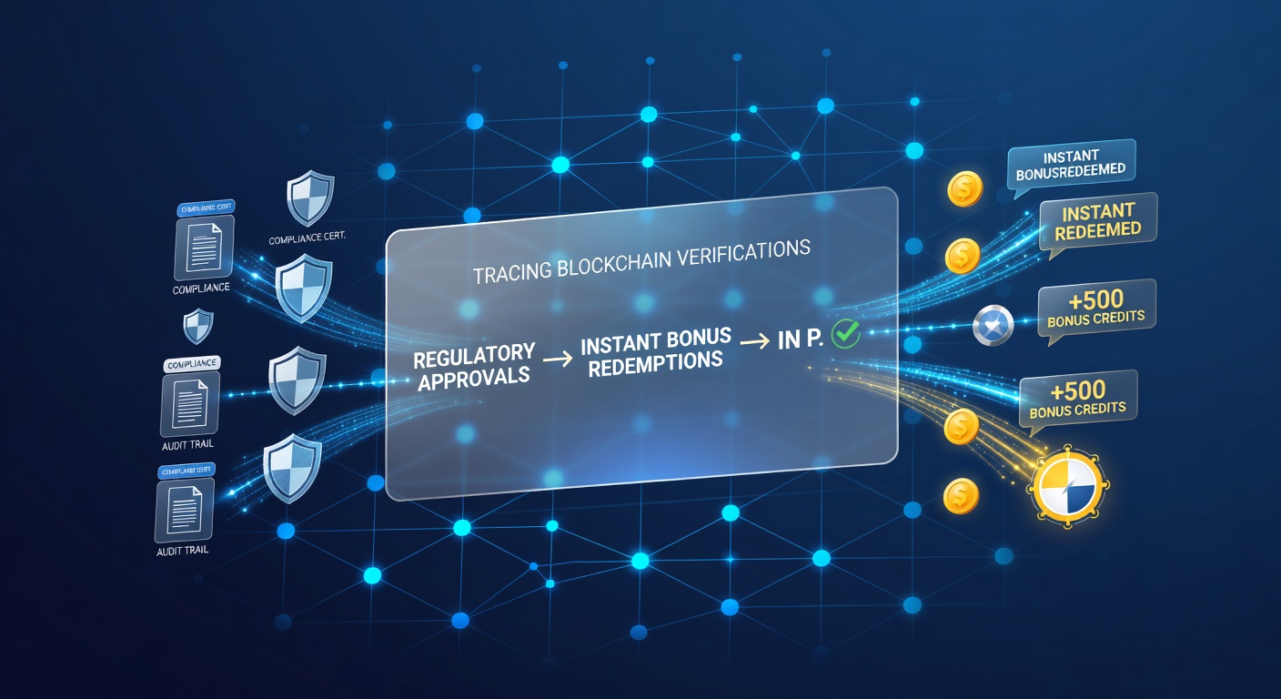 Sofortige Bonus-Einlösungen und Blockchain-Verifizierung in Live-Game-Netzwerken